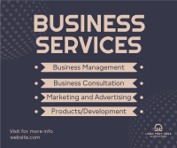 Business Services Offers Facebook Post Design