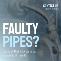 Faulty Pipes Instagram post Image Preview