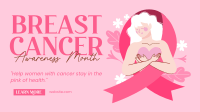 Fighting Breast Cancer Facebook Event Cover Design