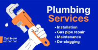Plumbing Professionals Facebook Ad Design