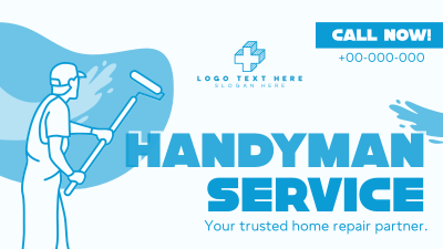 Handyman Service Facebook event cover Image Preview