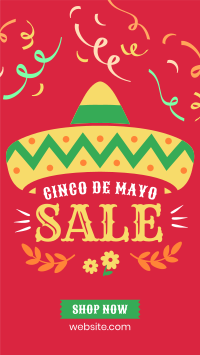 Cinco De Mayo Sale Video Image Preview