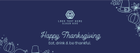 Thanksgiving Holiday Facebook cover Image Preview