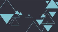 Triangle Abstract YouTube cover (channel art) Image Preview
