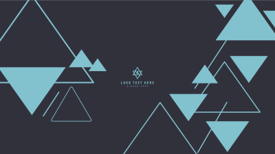 Triangle Abstract YouTube cover (channel art) Image Preview