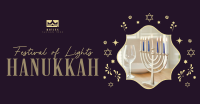 Celebrate Hanukkah Family Facebook Ad Design