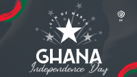 Ghana Independence Celebration Facebook Event Cover Image Preview