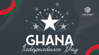 Ghana Independence Celebration Facebook Event Cover Image Preview