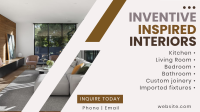 Inventive Inspired Interiors Facebook event cover Image Preview