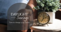 Daylight Savings Facebook ad Image Preview