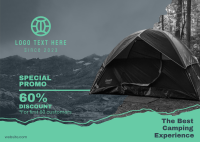 The Best Camping Experience Postcard Image Preview