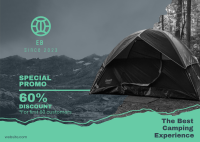 The Best Camping Experience Postcard Image Preview