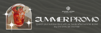 Modern Summer Promo Twitter Header Image Preview