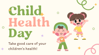Let's Be Healthy! Facebook Event Cover Design