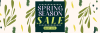 Spring Season Sale Twitter Header Image Preview