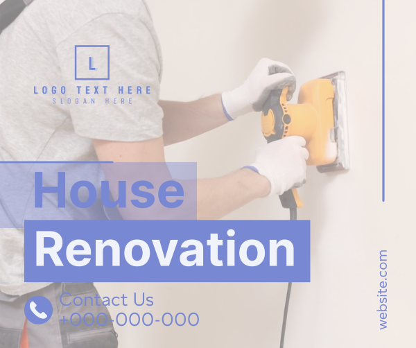 House Renovation Facebook Post Design Image Preview