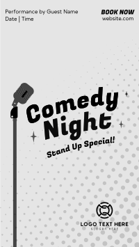 Stand Up Comedy Instagram Story Design