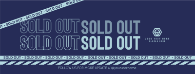 Sold Out Update Facebook cover Image Preview