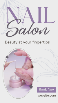 Beauty Nail Salon Instagram reel Image Preview