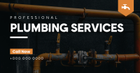Plumbing Services Facebook ad Image Preview