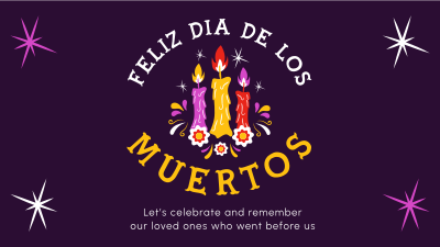 Candles for Dia De los Muertos Facebook event cover Image Preview
