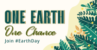 One Earth One Chance Celebrate Facebook Ad Design