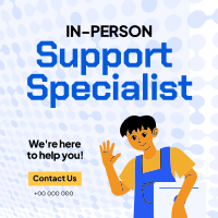 Tech Support Specialist Linkedin Post Image Preview