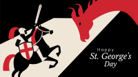 St. George's Day Zoom background Image Preview