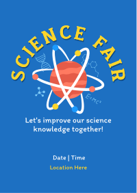 Science Fair Event Flyer Image Preview
