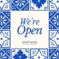 Tile Shop Opening Instagram Post Design