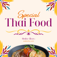 Special Thai Food Instagram post Image Preview