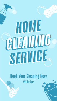 Contemporary Cleaning Service TikTok Video Image Preview