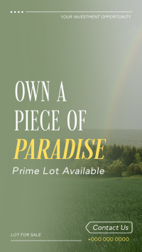 Prime Lot Paradise Instagram Reel Preview