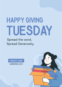 Spread Generosity Poster Image Preview