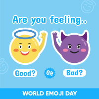 Emoji Day Poll Instagram Post Design