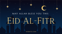 Night Sky Eid Al Fitr Animation Preview