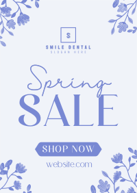 Spring Sale Flowers Flyer Image Preview