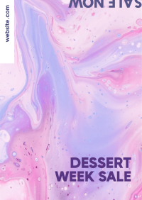 Dessert Week Sale Poster Image Preview