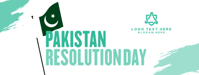 Pakistan Resolution Facebook cover Image Preview