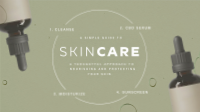 Minimalist Skin Care Routine Animation Preview