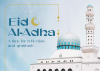 Celebrate Eid Al Adha Postcard Image Preview