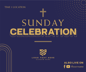 Sunday Celebration Facebook post Image Preview