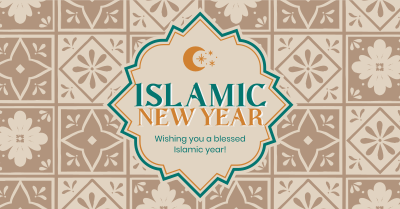 Islamic New Year Wishes Facebook ad Image Preview