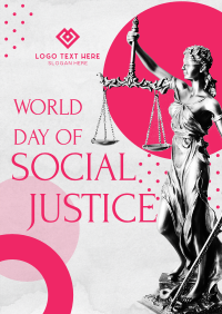 World Day Of Social Justice Poster Design