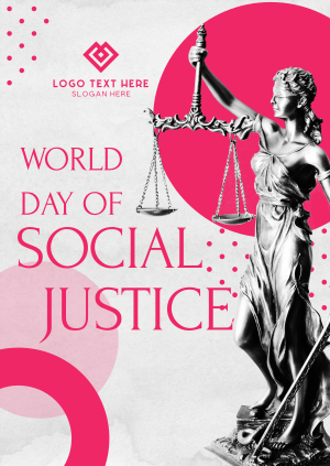 World Day Of Social Justice Poster Image Preview