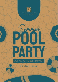 Summer Pool Party Flyer Image Preview