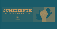 Juneteenth Freedom Celebration Facebook ad Image Preview