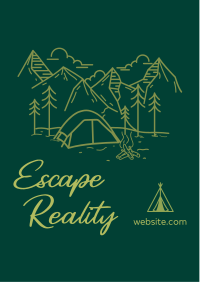Escape Reality Flyer Design