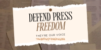 Defend Press Freedom Twitter post Image Preview