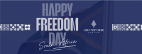 Freedom For South Africa Facebook Cover Design